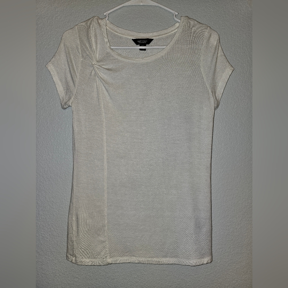 Size XS Simply Vera by Vera Wang Women's White Top